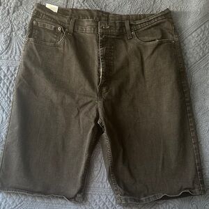 Men's Classic Brown Jean Shorts